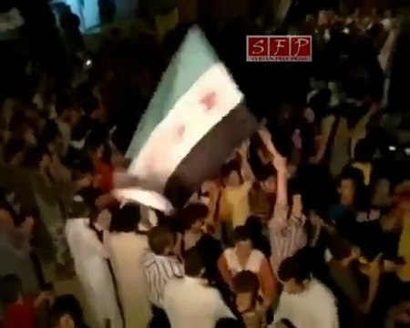 فري برس إدلب جبل الزاوية مسائية بعد التراويح 22 8 2011