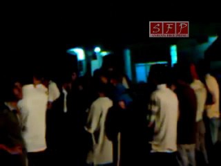 حوران  قرفه  مظاهرة بعد التراويح في 21 8 2011