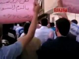 فري برس   فري برس   مظاهرة حاشدة في حي القدم عسالي 21 8 2011