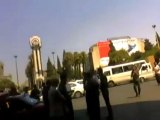 فري برس   حمص  تواجد الأمن قرب ساحة الحرية بحمص 22 8 2011