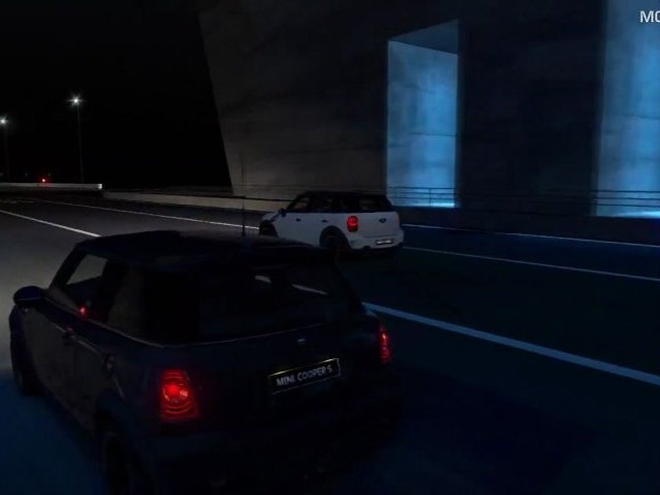 Gran Turismo 5 - Mini Cooper S '11 vs Mini Cooper S Countryman '11 - Drag Race