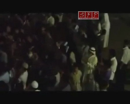 فري برس حوران بصر الحرير مظاهرة الرد على الكاذب 21 8 2011