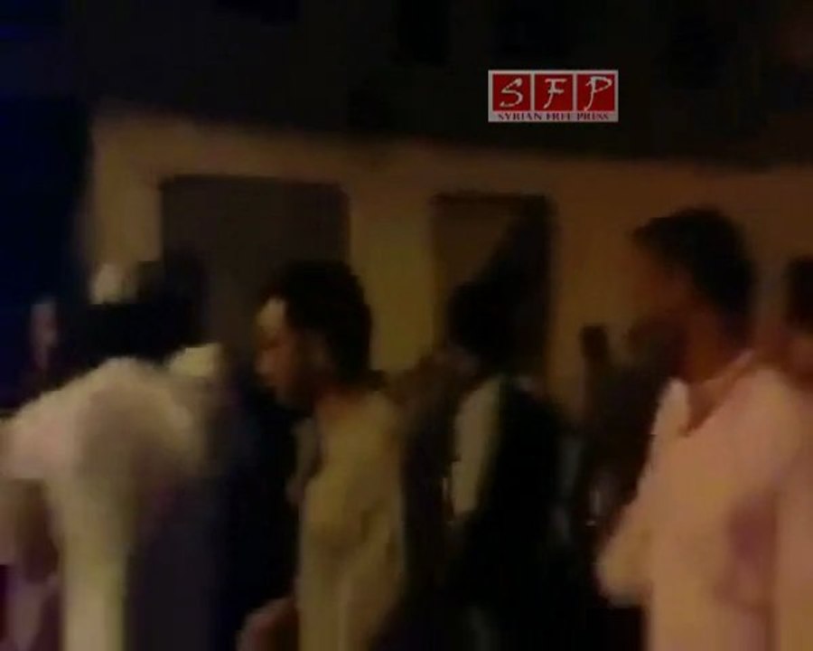 فري برس   حوران الغارية الغربية مظاهرة بعد التراويح في 21 8 2011