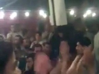 فري برس   حرستا   المحامية رزان زيتون مشاركة في عزاء شهداء