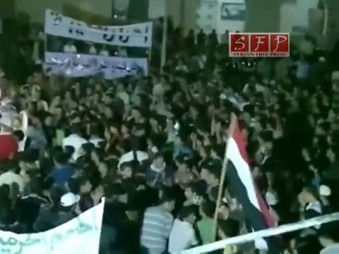 فري برس حوران الطيبة مسائية إسقاط النظام 23 8 2011