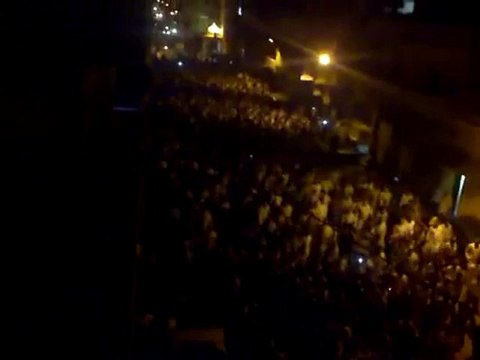 فري برس حمص أبطال مدينة تدمر بعد صلاة الفجر 24 8 2011