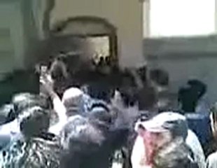 فري برس   دمشق الميدان تشييع الشهيد صياح بدران 24 رمضان 2011 24 8 2011