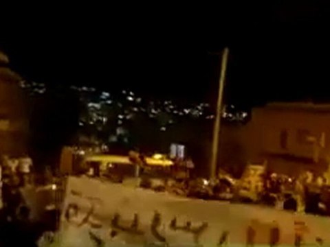 فري برس حلب دار عزة مسائية اسقاط النظام25 8 2011