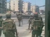 فري برس   حمص  شارع الستين   اطلاق نار بعشوائية ودم بارد  مسرب