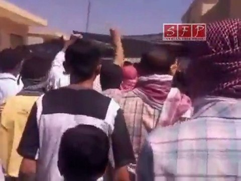 فري برس حلب تل رفعت مظاهرة جمعة الصبر والثبات 26 8 2011