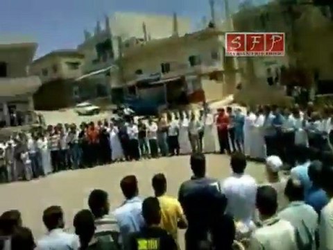 فري برس درعا الصورة جمعة الصبر والثبات 26 8 2011