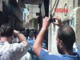 فري برس   دمشق مظاهرات جمعة الصبر و الثبات في منطقة القدم 26 8 2011
