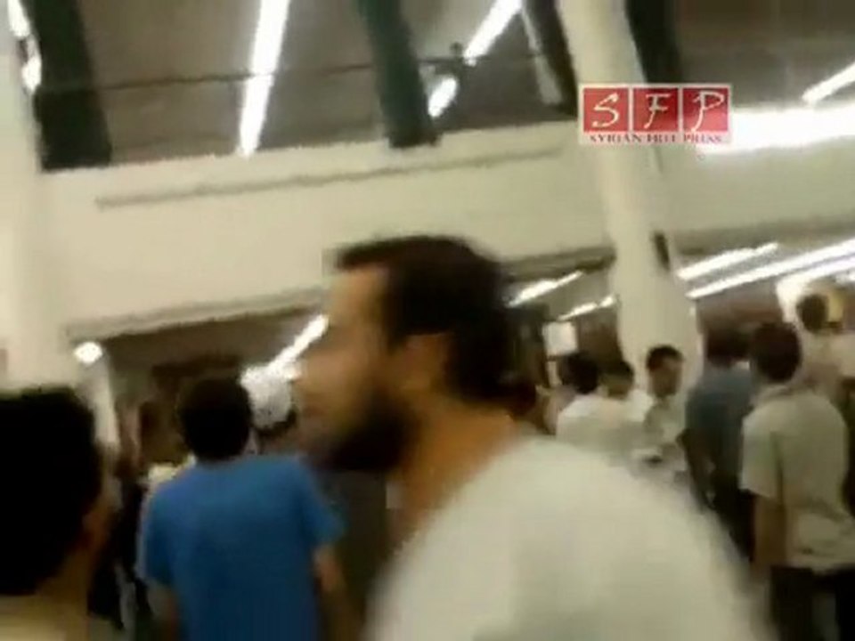 فري برس   جامع عبد الكريم الرفاعي في ليلة القدر  27 8 2011