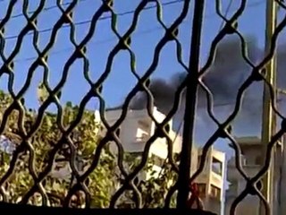 فري برس   حماه   حرائق سببها القصف الهمجي لحي القصور 3 رمضان 2011 3 8 2011