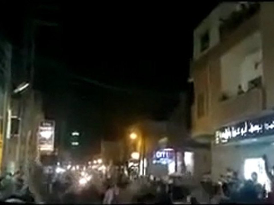 فري برس   حوران   داعل  مظاهرة تضامنا مع الرفاعي 28 8 2011