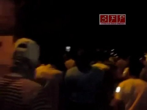 فري برس حلب اعزاز مظاهرة نصرة لمارع وتل رفعت 27 8 2011