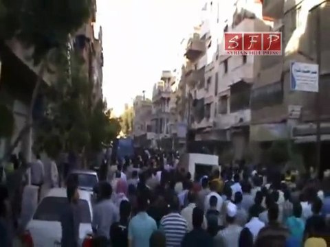 فري برس حرستا مظاهرة حاشدة بعد صلاة العصر 27 8 2011