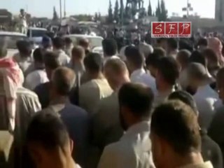 فري برس   جنازة شهداء خان شيخون 28 8 2011