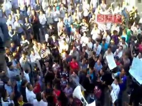 فري برس درعا مظاهرات مدينة طفس الحرة 30 8 2011