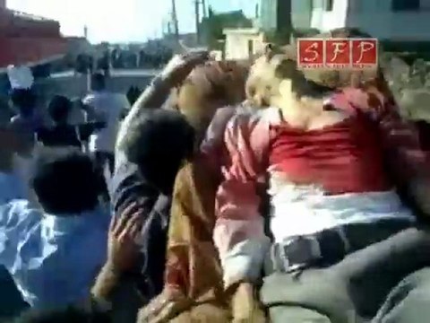 فري برس تشييع الشهيد خضر الدريبي 30 8 2011