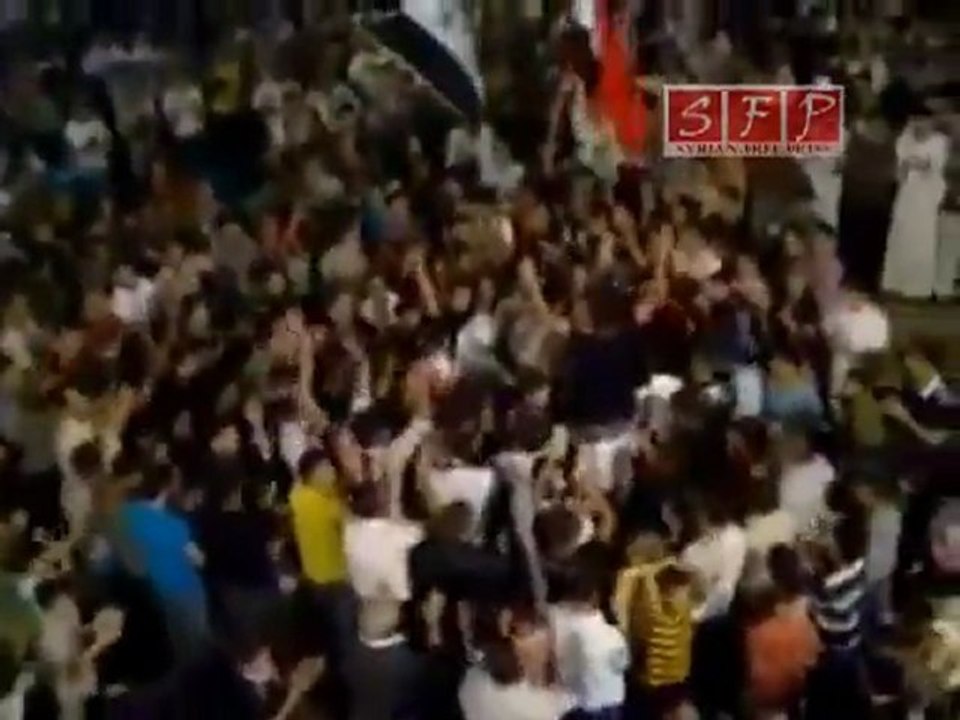 فري برس   حوران  بصر الحرير  مسائية ثاني أيام العيد في 31 8 2011
