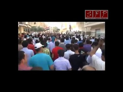 فري برس ادلب مظاهرات بعد صلاة العصر 1 9 2011