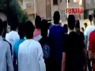 فري برس   حماة مظاهرة غرب المشتل بعد صلاة العيد 30 8 2011