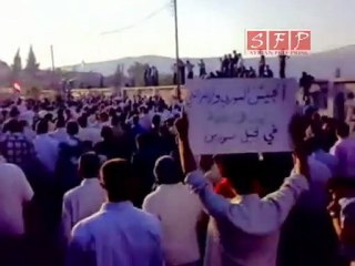 فري برس   دوما 1 أيلول 2011 الشهيد يوسف الطوخي 1 9 2011