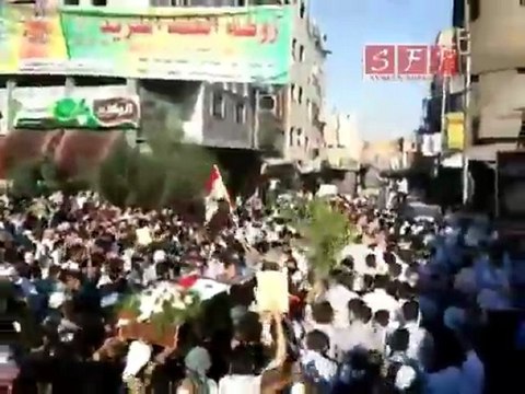 فري برس دوما تشيع الشهيد يوسف الطوخي 1 9 2011