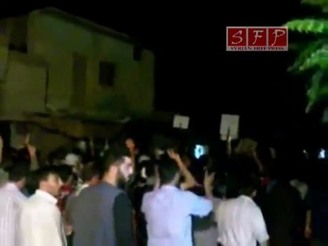 فري برس إدلب سرمين مسائية معليش شو صار سرمين متل النار 3 9 2011