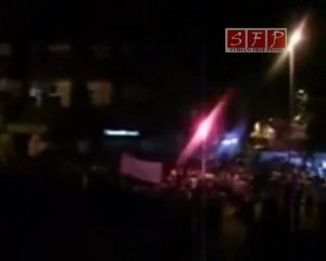 فري برس   دمشق حي برزة مظاهرة 4 9 2011