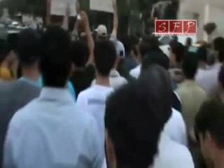 فري برس   مظاهرة حاشدة في حي القدم بدمشق 5 9 2011