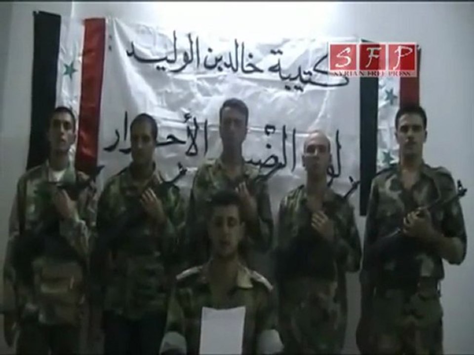 فري برس   انشقاق الملازم البطل عدي العلي و رفاقه الأبطال
