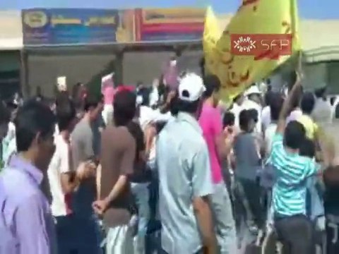 فري برس مظاهرة رأس العين سري كانيه جمعة الحماية الدولية 9 9 2011