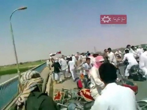 فري برس دير الزور الميادين قنص المتظاهرين 9 9 2011