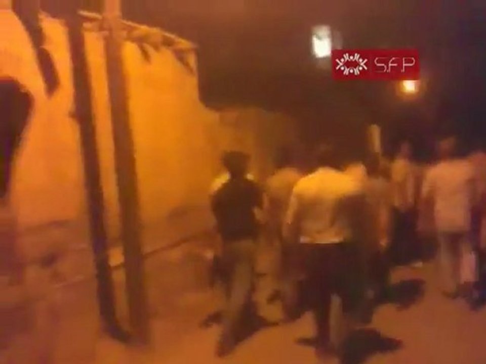 فري برس   تنسيقية حي القابون   دمشق   مسائية 14 9 2011