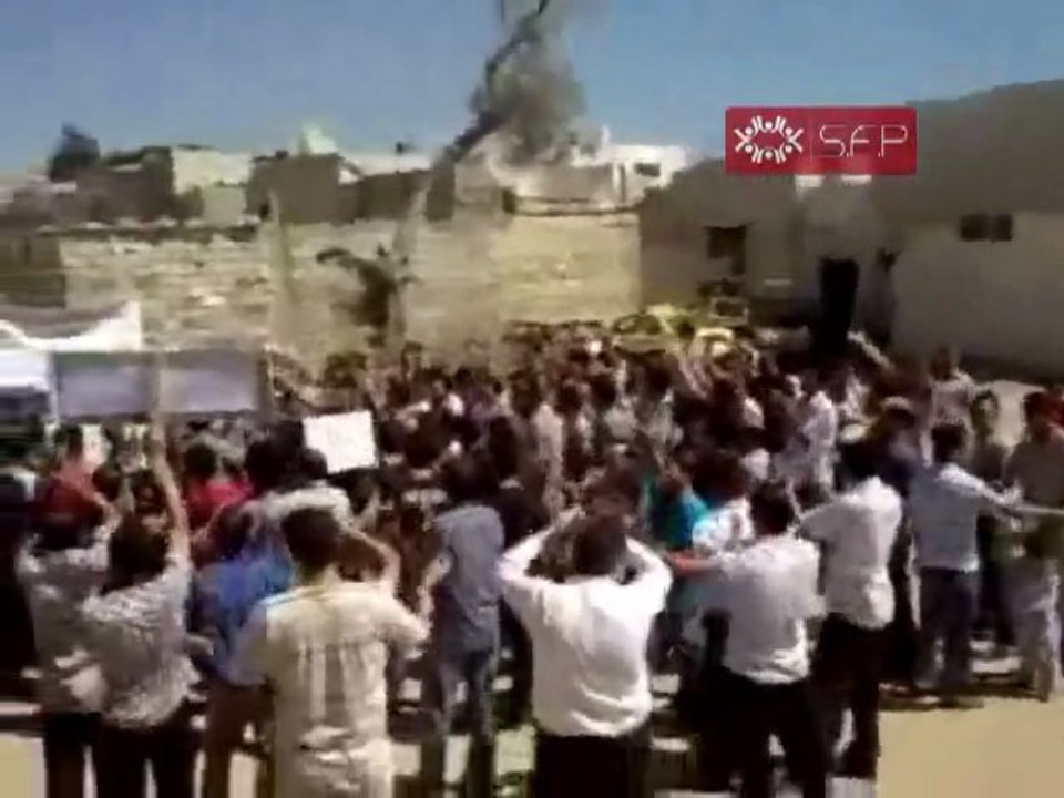 فري برس   دمشق   أبطال القابون في جمعة ماضون حتى اسقاط النظام 16 9 2011