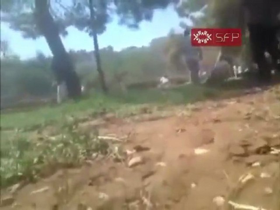 فري برس   حمص  حي الخالدية   اطلاق نار كثيف 16 9 2011