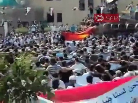 فري برس حمص الوعر سكابا يادموع العين 16 9 2011