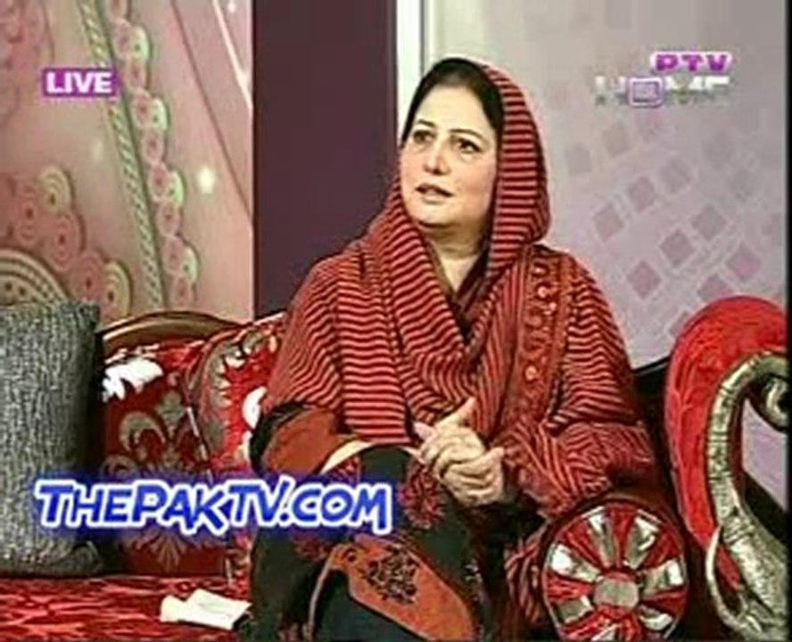 Noor Morning Show By PTV Home - 20th January 2012 -Prt 2