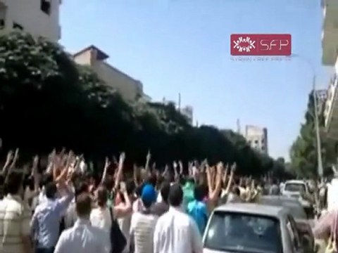فري برس مظاهرة حمص شارع الغوطة 19 9 2011