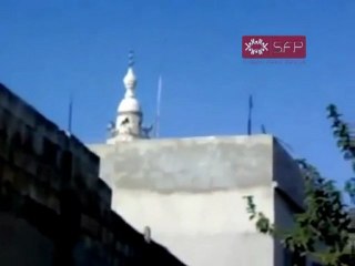 فري برس   حمص   الحولة مسجد علي ابن ابي طالب 21 9 2011