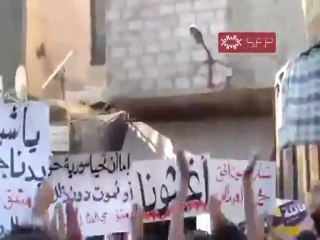 فري برس   مظاهرة حي القدم بدمشق تطالب بإسقاط النظام 21 9 2011