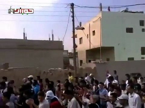 فري برس حوران عتمان مظاهرة جمعة وحدة المعارضة في 23 9 2011
