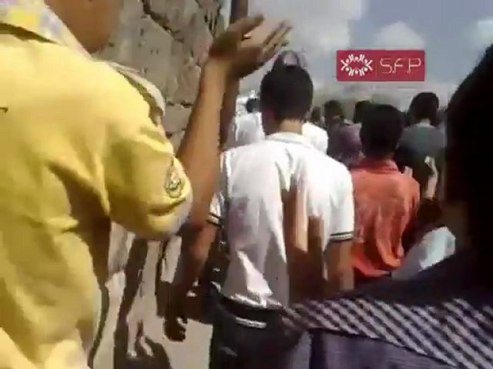 فري برس   حوران بصرى الشام في جمعة شامنا و يمننا 30 9 2011