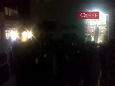 فري برس ادلب سرمين مظاهرة مسائية بداية المظاهرة 3 10 2011