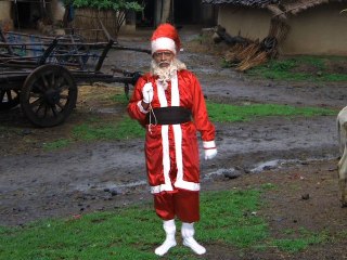 Santa Claus Stuck in Strange Land