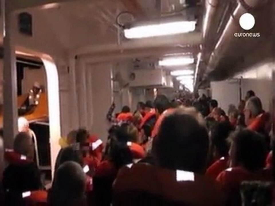 Mentiras para los pasajeros del Costa Concordia