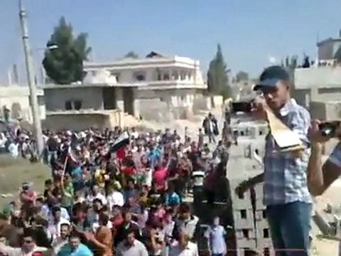 فري برس حوران عتمان مظاهرة جمعة المجلس الوطني في 7 10 2011