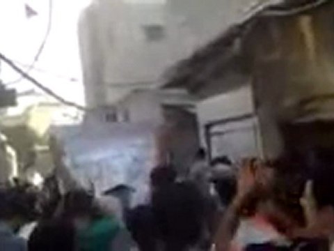 فري برس دمشق حي برزة جمعة المجلس الوطني يمثلني 7 10 2011